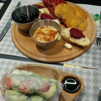 appetisers  at Veggies in Tirana