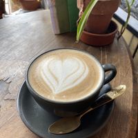 Mushroom and maca latte mmmmm   at Planetwise & Yoga Studio in Bridlington