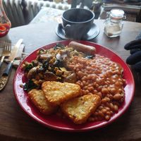 Nice vegan breakfast 😋 at Planetwise & Yoga Studio in Bridlington
