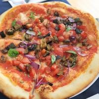 Vegan Pizza at Casa Mavi in Fuengirola