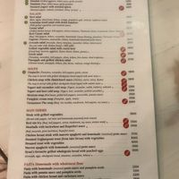 New menu at Ingredient in Yerevan