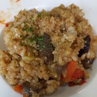 Rissoto at Cookaluzka in Madrid