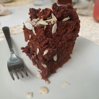 Bizcocho de cacao at Cookaluzka in Madrid