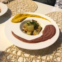 hummus  at Cookaluzka in Madrid