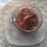 "Torta della Nonna" (Grand mother' s cake) at Cookaluzka in Madrid