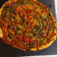 Pizza-Veg at Cookaluzka in Madrid