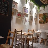 Inside at Cookaluzka in Madrid