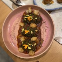 Kibbeh Nayyeh  at Cookaluzka in Madrid