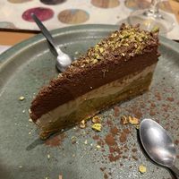 Tarta euforia de pistacho   at Cookaluzka in Madrid