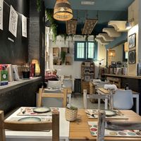 Cute cafe!  at Cookaluzka in Madrid