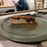 Cheesecake con mermelada arándanos   at Cookaluzka in Madrid