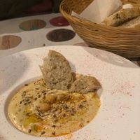 The hummus of dreams!  at Cookaluzka in Madrid
