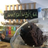 Inside at Cookaluzka in Madrid