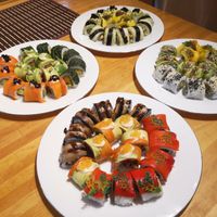 Sushi Platters at Savor Living in Oakville