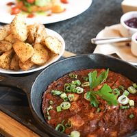 Tofu Shakshuka at The Pointe Restaurant in Tofino