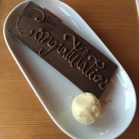 Adorable complimentary dessert at The Pointe Restaurant in Tofino