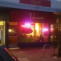 outside at Vanida Thai Kitchen in San Francisco
