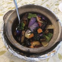 Eggplant with basil at My Real Cafe in Petaling Jaya