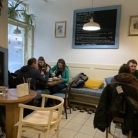 The bistro  at Veget in Prague