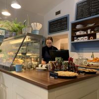 The inside  at Veget in Prague