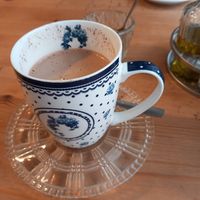 Cioccolata calda vegan at Veget in Prague