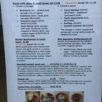 menu  at Odin's Table in Beeston