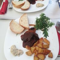 Very delicious vegan steak at Mayka in Belgrade