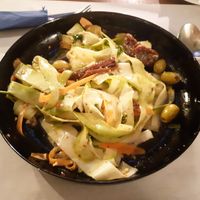 The raw food plate at Mayka in Belgrade