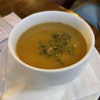 Potaz Zucchini soup  at Mayka in Belgrade