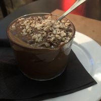 Vegan choclate mousse  at Mayka in Belgrade