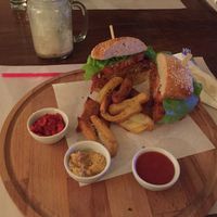 Big Mac burger at Mayka in Belgrade