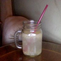 Hot ginger drink at Mayka in Belgrade