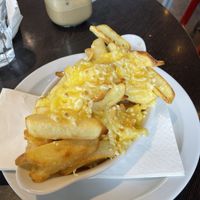 vegan cheesy chips  at Cafe Sia in Isle Of Skye