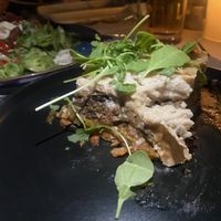 Vegan moussaka   at Nice n Easy in Mykonos