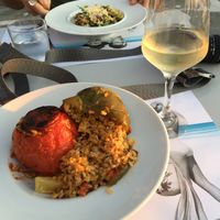 One of my favourite things to eat on this trip at Nice n Easy in Mykonos