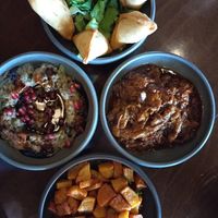 Vegan Meze dishes at Maqam Al Sultan in Larnaca