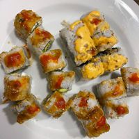 vegan sushi rolls   at UCHU Sushi in Portland