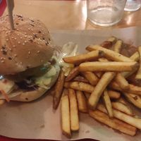 Hamburguesas Cheese Extreme, con patty de receta casera at Bioloco in Gran Canaria