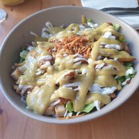 Cæsar salad at Bioloco in Gran Canaria