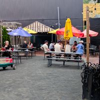 Outdoor seating at Interstate Drafthouse at Interstate Drafthouse in Philadelphia