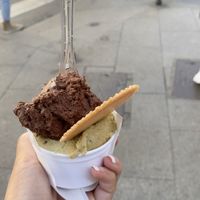   at Gelateria Latteneve in Milan