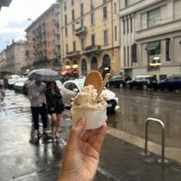  at Gelateria Latteneve in Milan