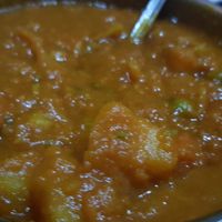 Vegetable Dhansak (vg) at Raj Tandoori in Newcastle Upon Tyne