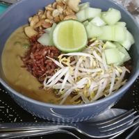 Veggies indian curry at Bali Eco Deli in Lembongan