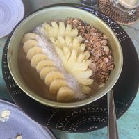Date smoothie bowl  at Bali Eco Deli in Lembongan