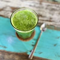 Smoothie with kale 💚  at Bali Eco Deli in Lembongan