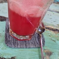 Watermelon juice at Bali Eco Deli in Lembongan