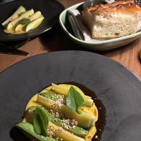 Baby zucchini   at Yellow in Sydney