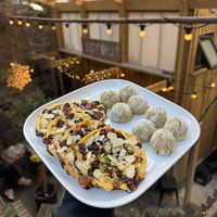 Vegan Florentines and Amaretti! at Sprout Health Foods in Newquay