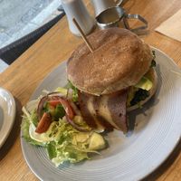 Brunch sandwich.  at Green Kitchen in Brighton